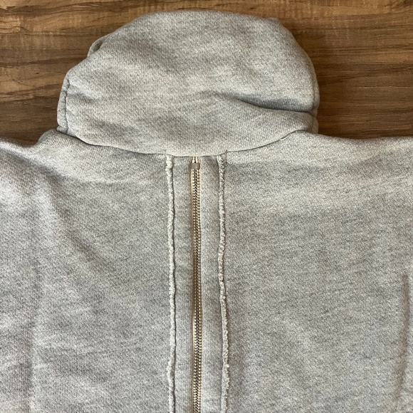 NWT - n:PHILANTHROPY Gray Helix Turtleneck Zipperback XS - Picture 7 of 14